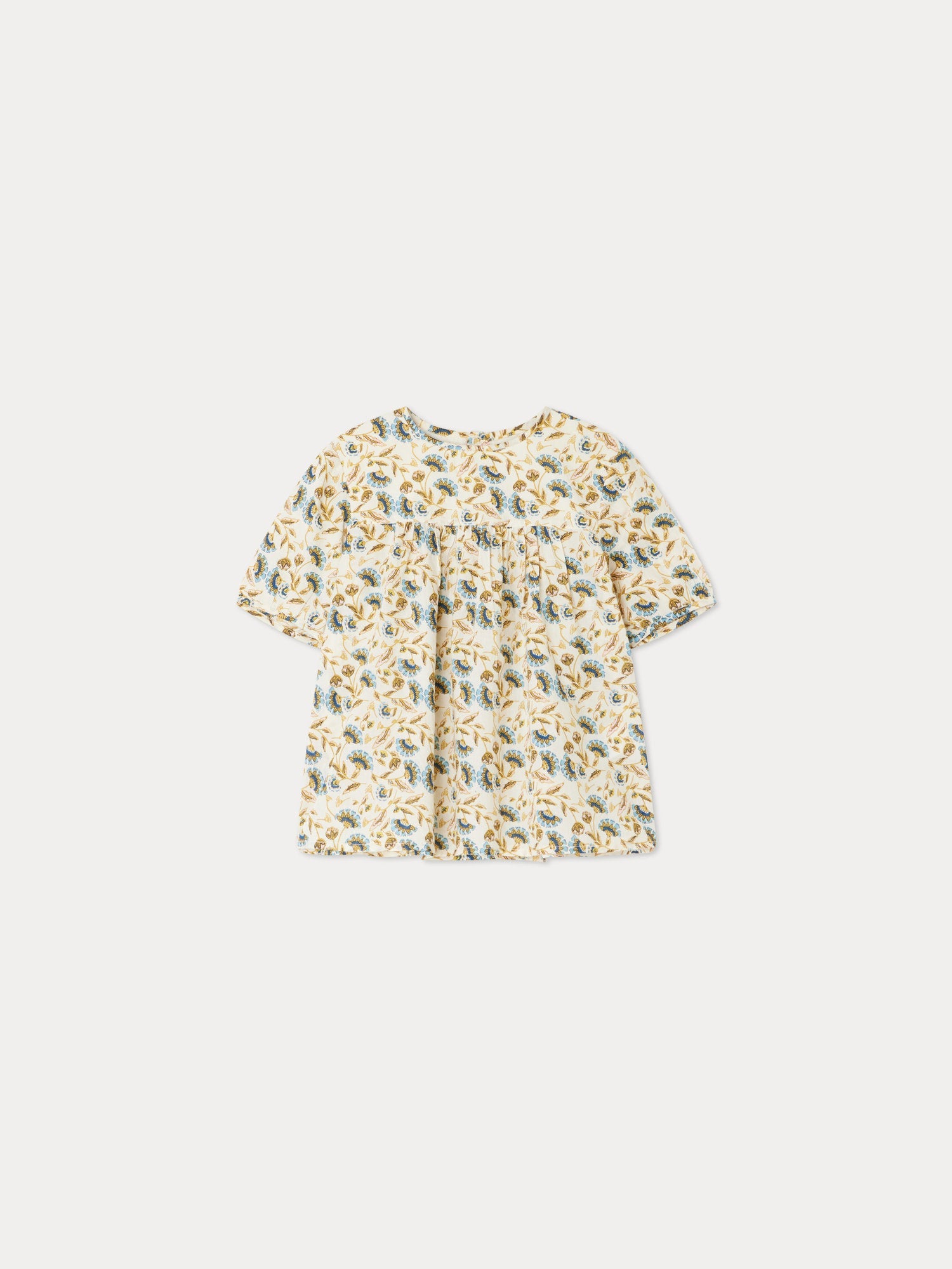 Girl | Carine Blouse | Flowers Chalk