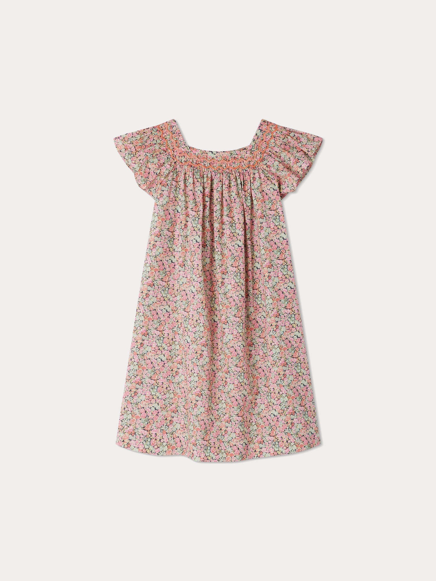 Girl | Coryse Dress | Coral