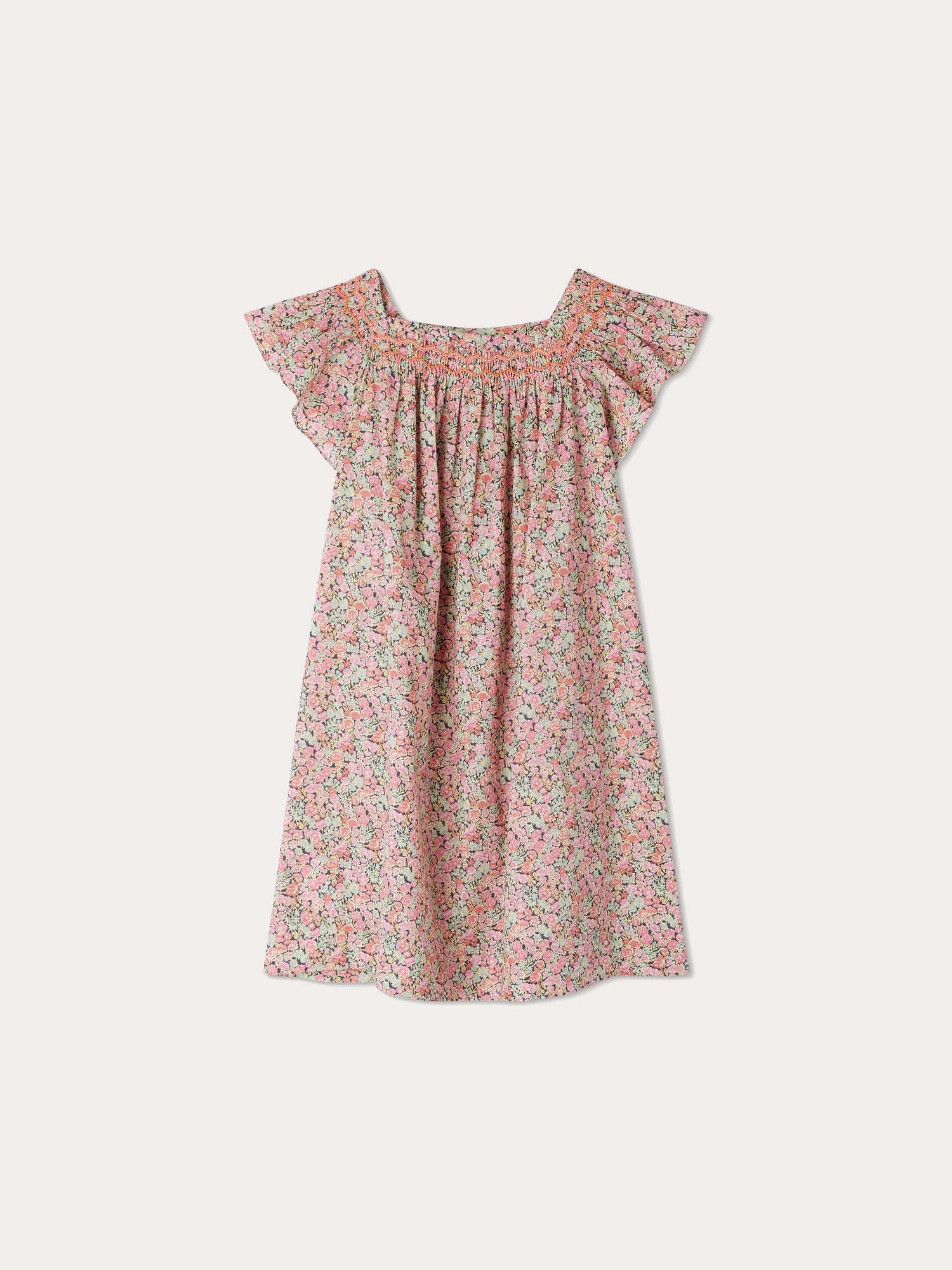 Girl | Coryse Dress | Coral