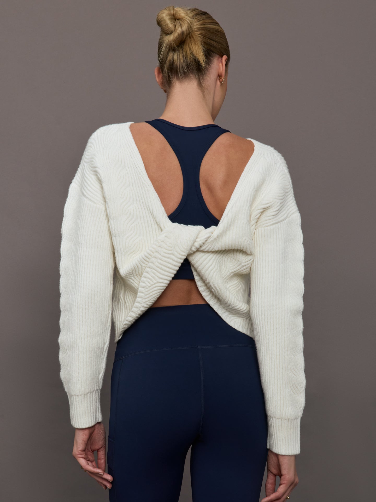 Twist Pullover | Ivory