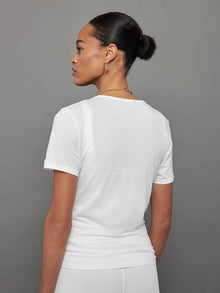Short Sleeve Pocket Tee | White