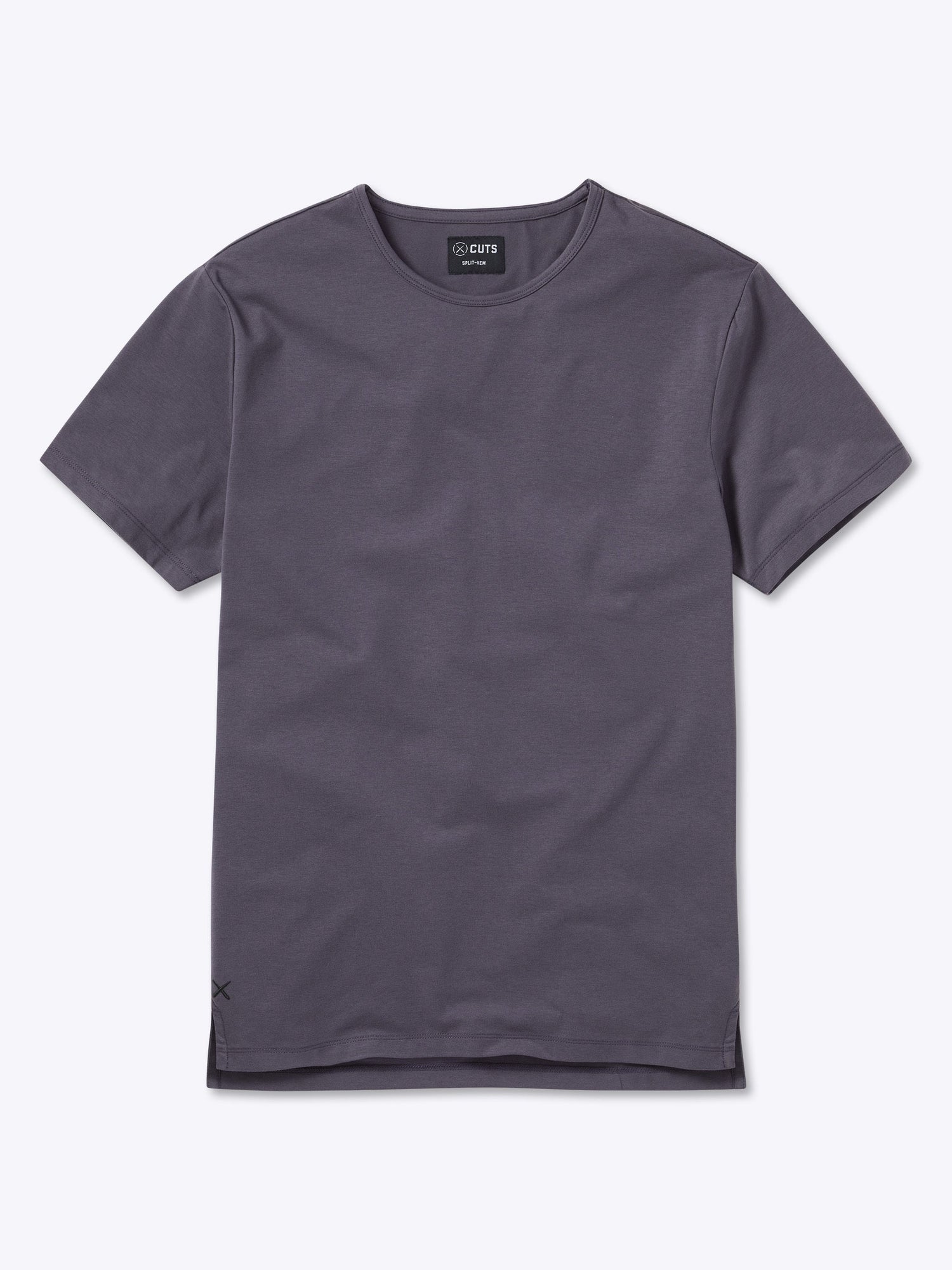 Mens | AO Split-Hem Tee - Signature-fit PYCA Pro | Cast Iron