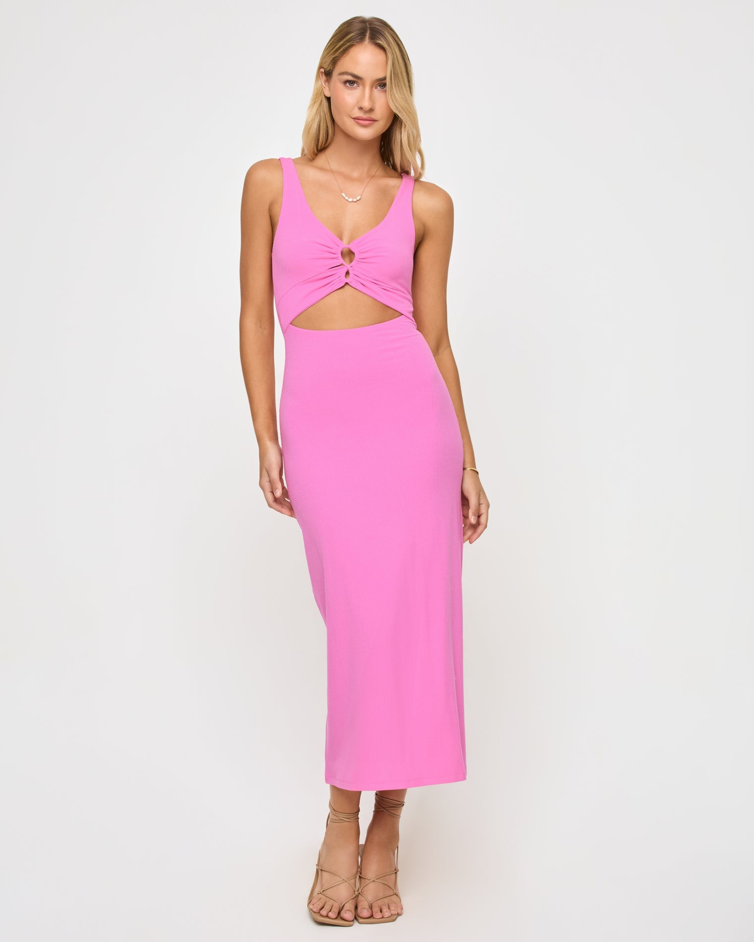 Camille Dress | Hottest Pink