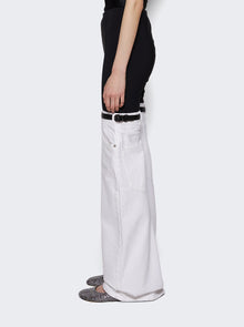 Women | Coperni | Hybrid Denim Trousers | Black & White