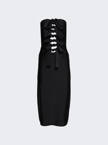Women | Coperni | Knotted Gala Dress | Black