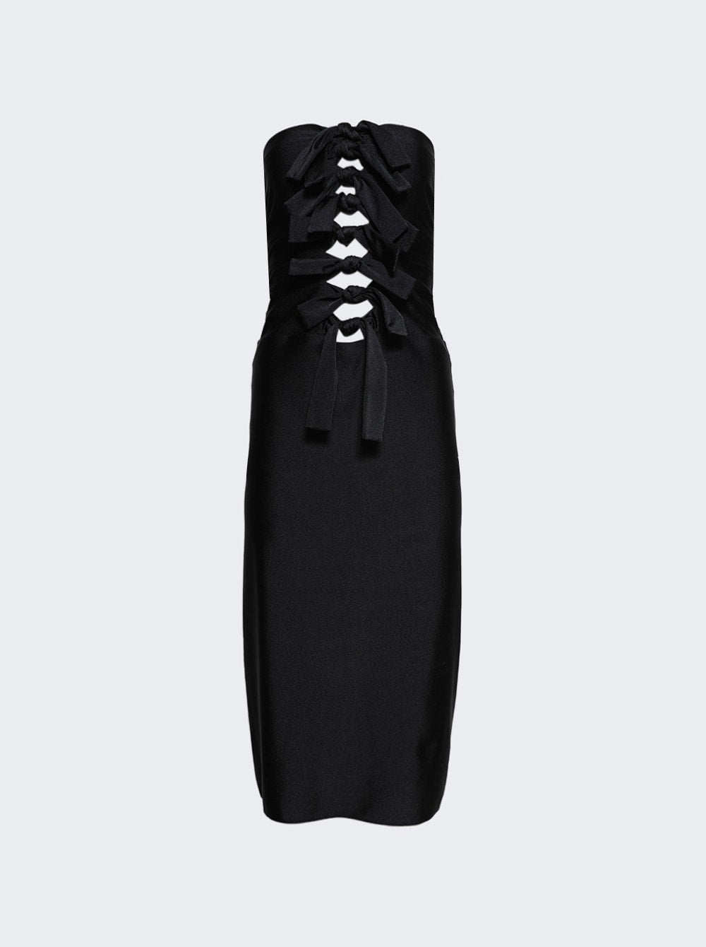 Women | Coperni | Knotted Gala Dress | Black