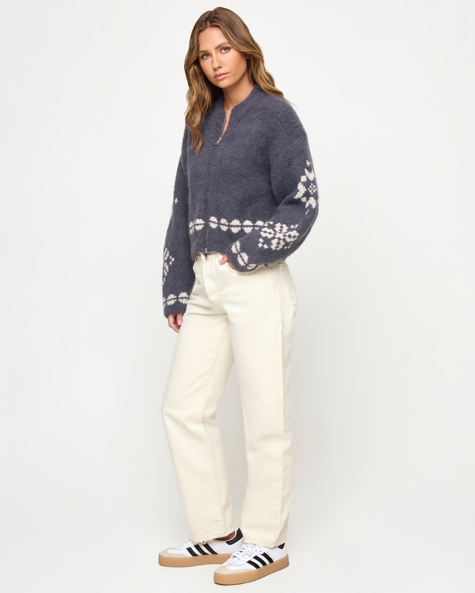 Cosmos Sweater | Snowy Mile Fair Isle