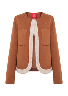 Cardigan | Brown