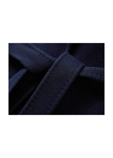 Cashmere Coat | Navy