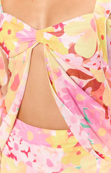 Caspian Girl Print Top | Strawberry