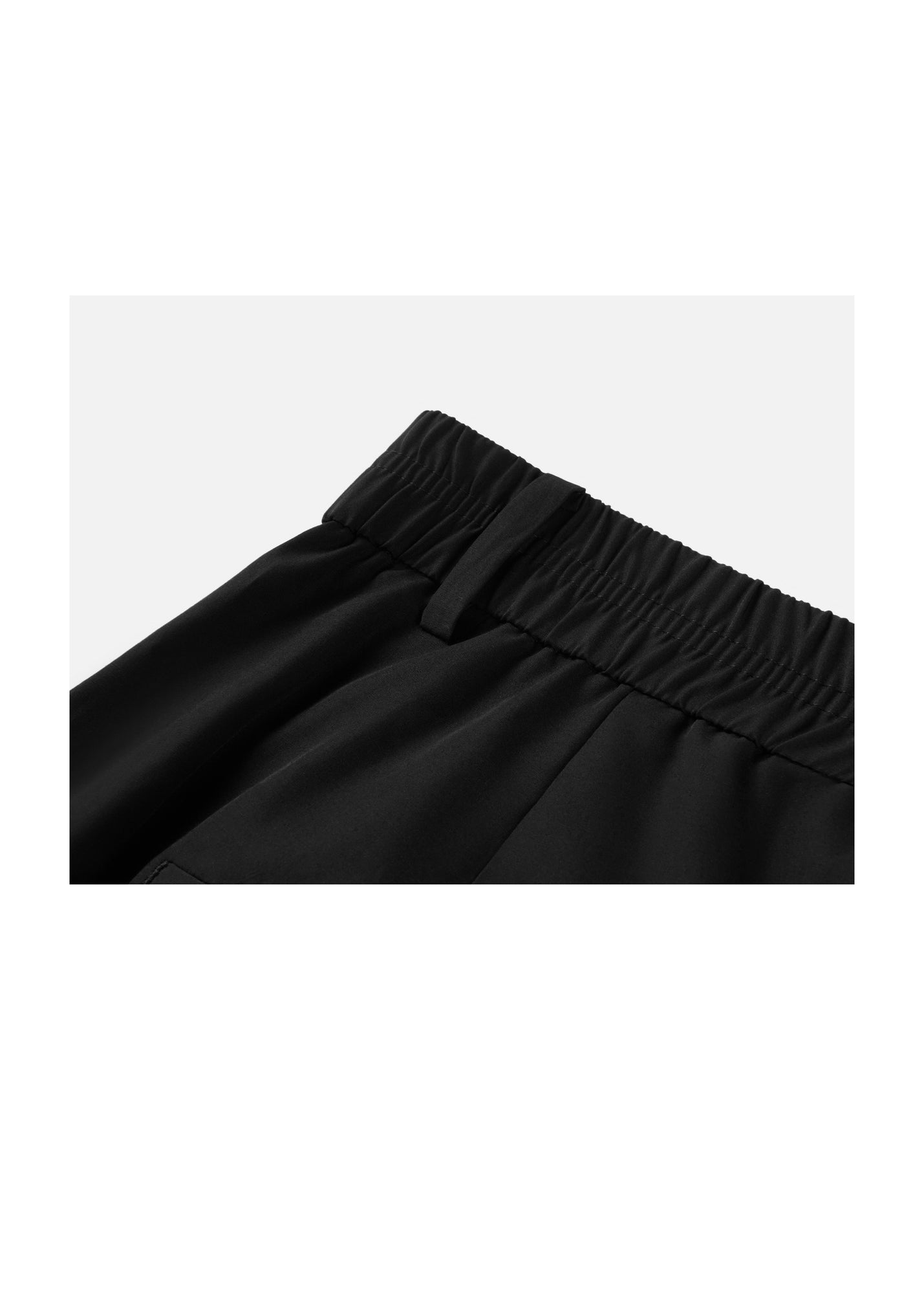 Casual Parachute Pants | Black