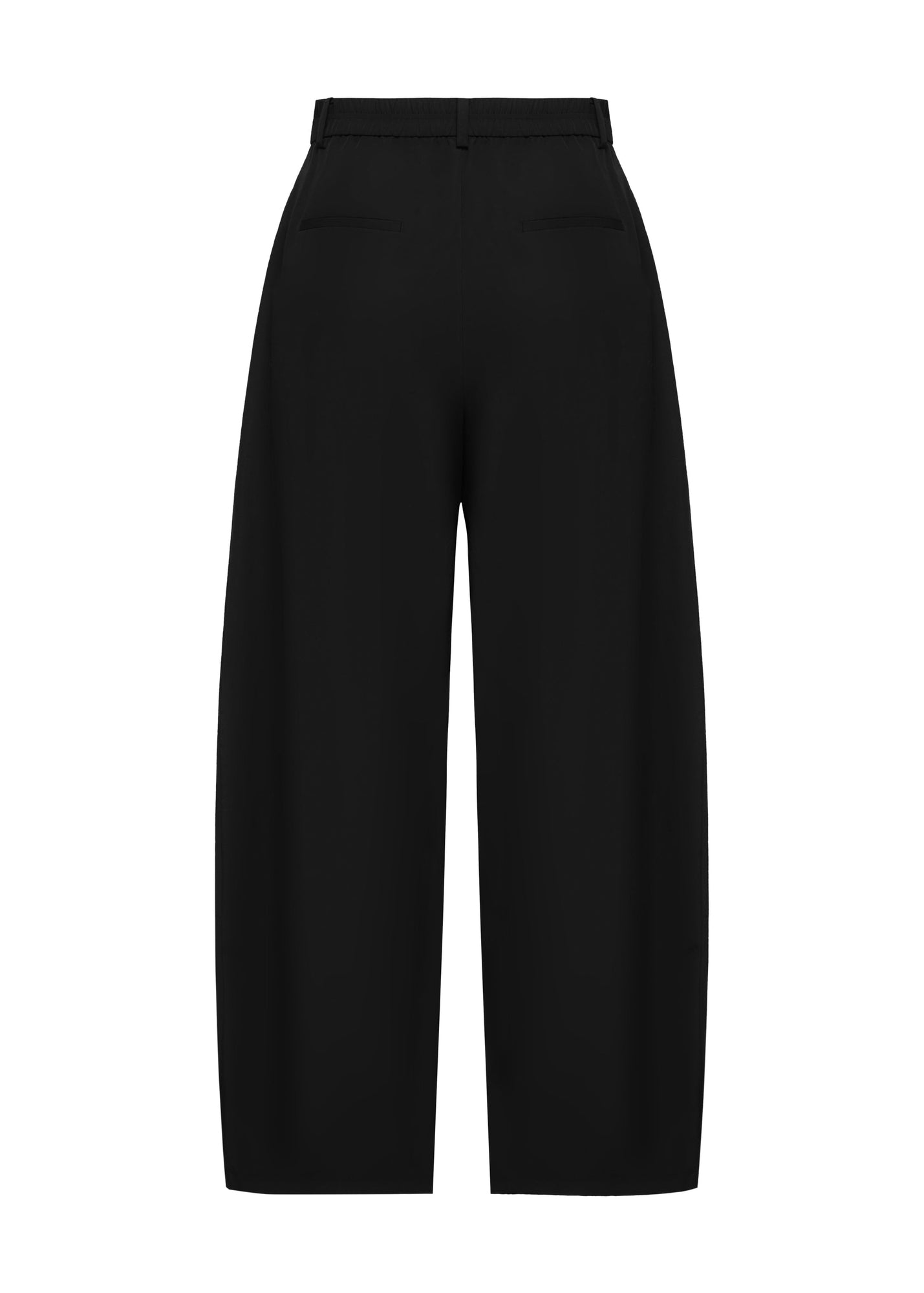 Casual Parachute Pants | Black
