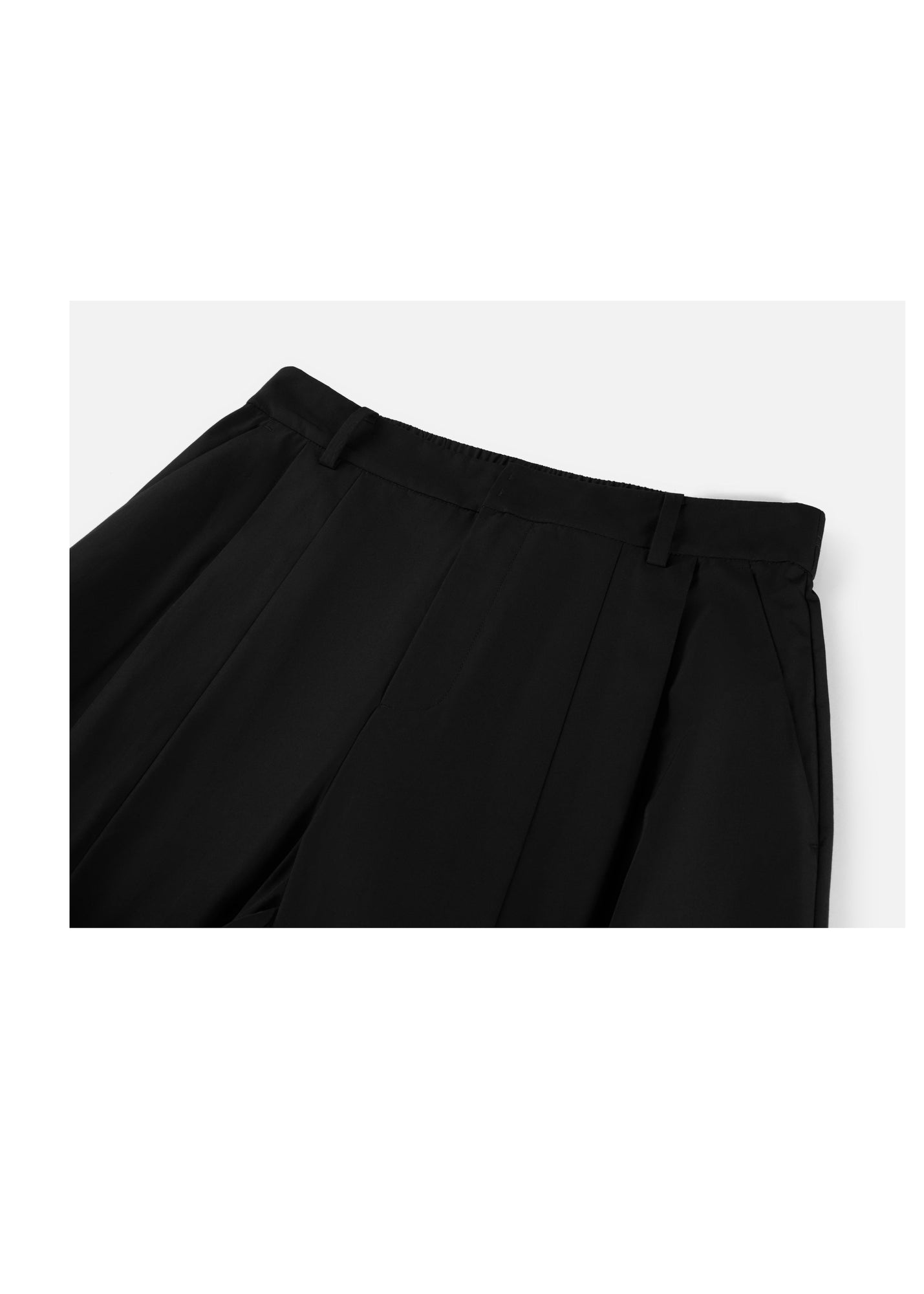 Casual Parachute Pants | Black
