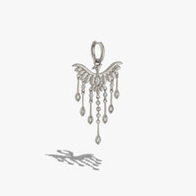 Awe Inspired Earrings 925 Sterling Silver / Single Right [WIP] Chandelier Phoenix Drop Earrings