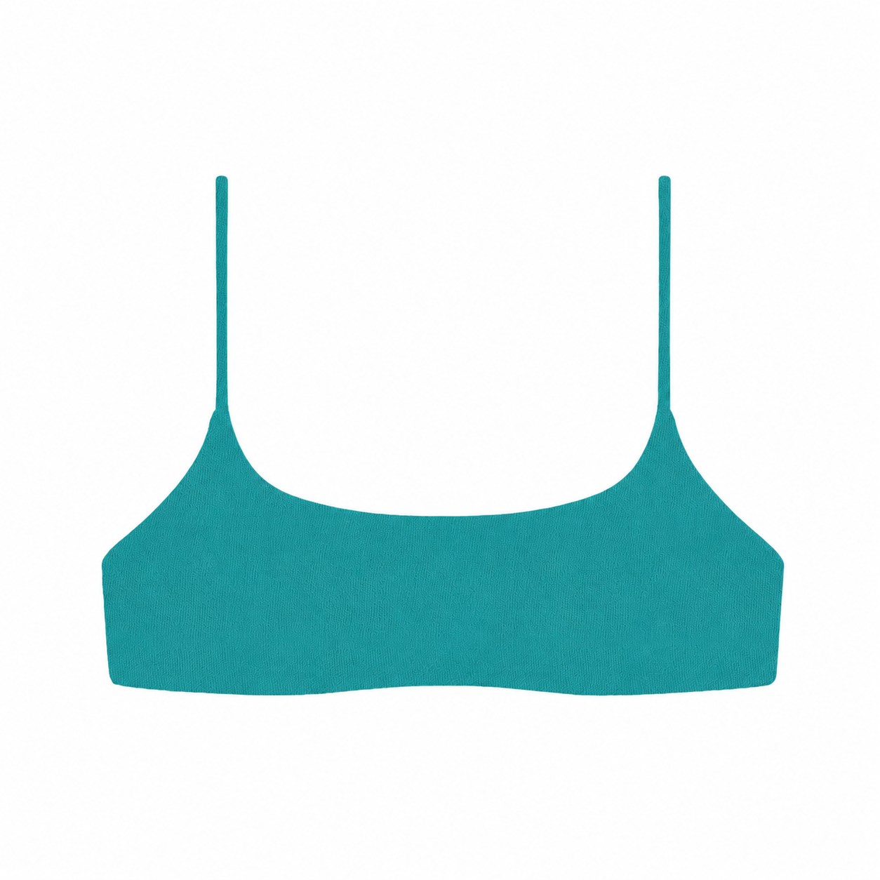 Muse Scoop Top | Aqua Terry Sheen