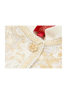Chinese Style Stand-Collar Cropped Jacket | Beige