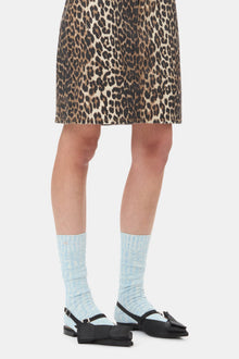 Chunky Cotton Socks | Icy Blue