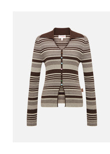 Collared Pullover | Brown