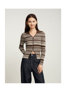 Collared Pullover | Brown