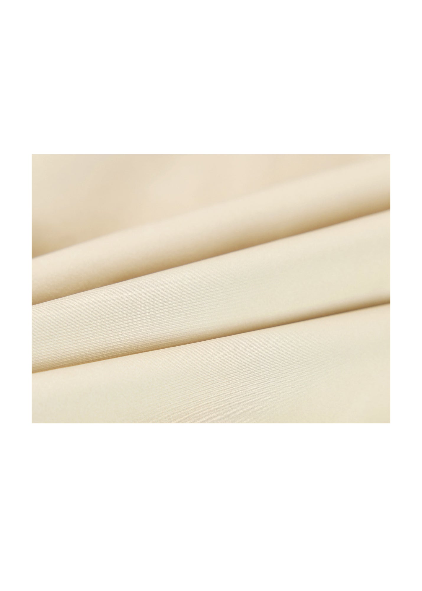 Contrast Trim Coat | Beige
