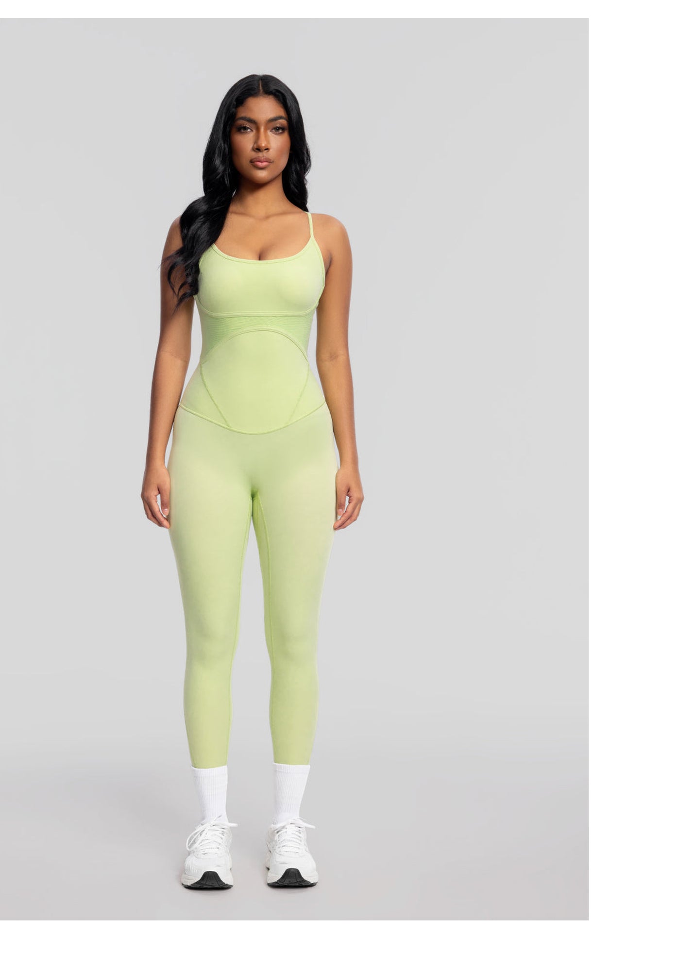 Contrology Crossback Bodysuit | Cool Matcha