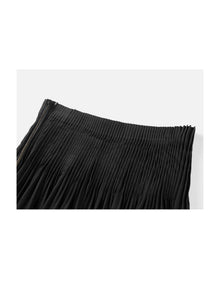 Cotton A Skirt | Black