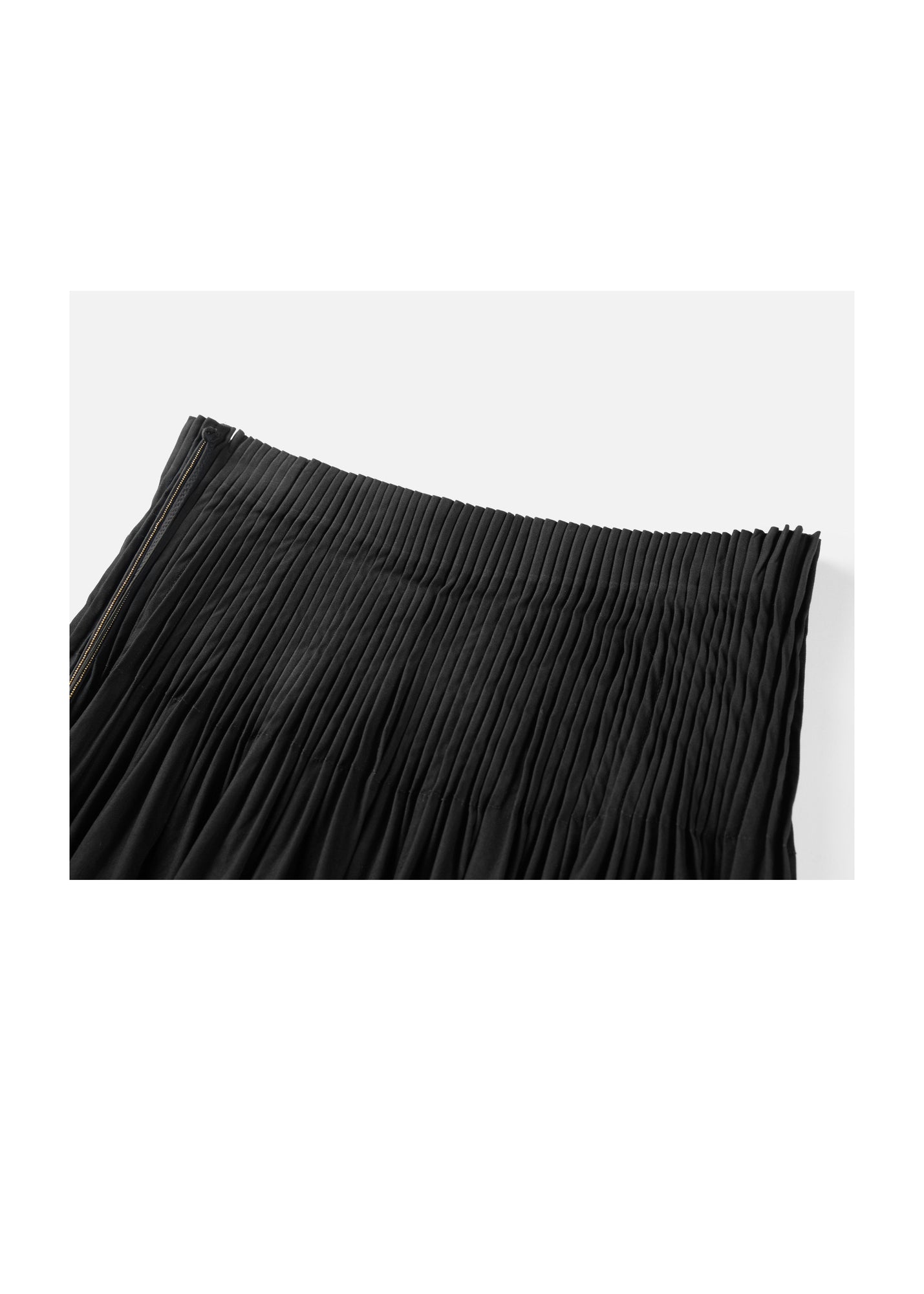 Cotton A Skirt | Black