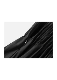 Cotton A Skirt | Black