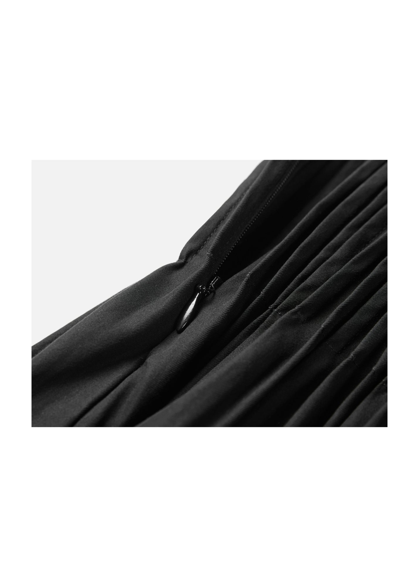 Cotton A Skirt | Black