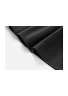 Cotton A Skirt | Black