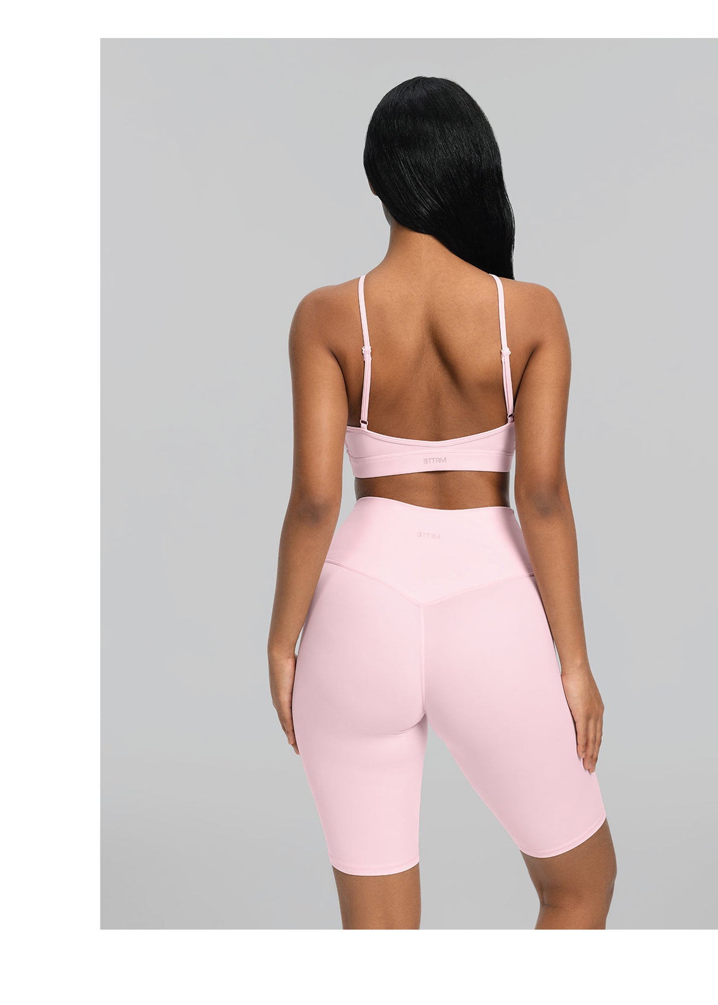 Criss-Cross Bra Top | Ballet Pink