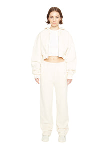 Womens | Flared Sweatpants | Ivory