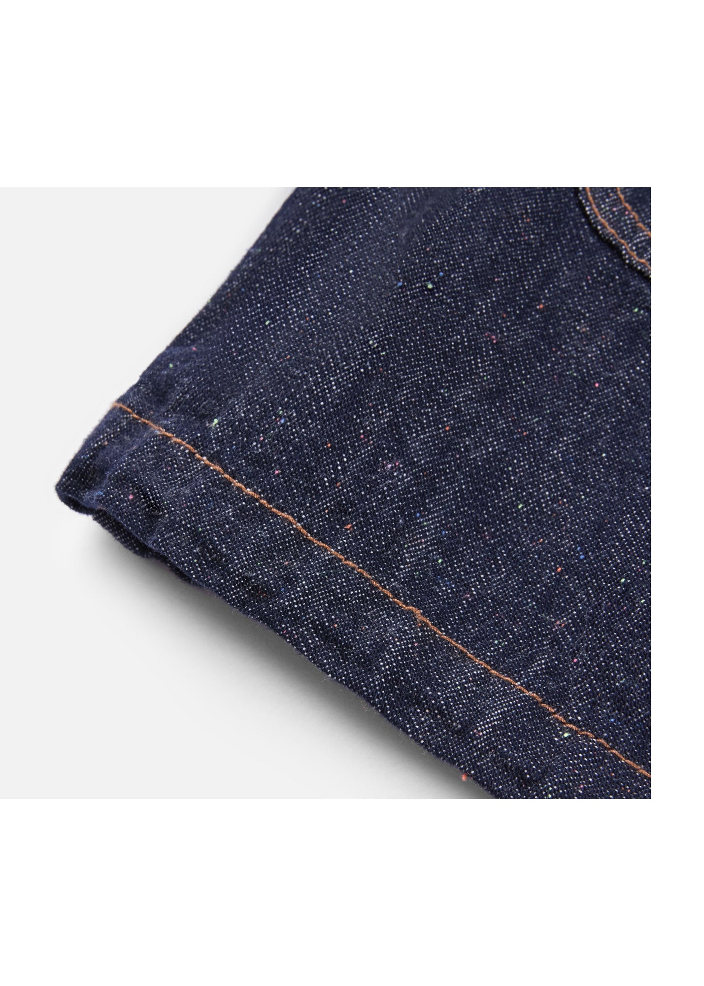Cropped Denim Jacket | Navy
