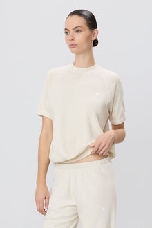 SHORT SLEEVE RAGLAN SWEATSHIRT - ETERNE