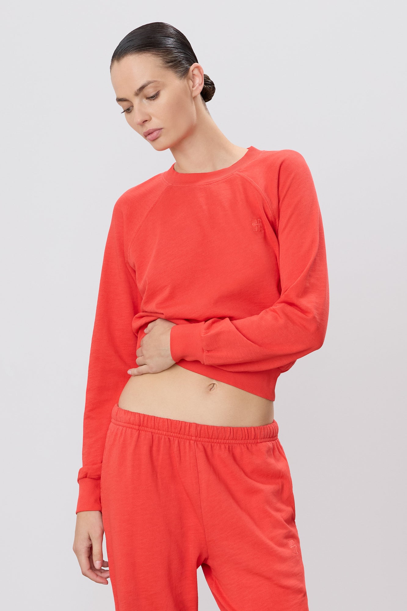 SHRUNKEN RAGLAN SWEATSHIRT - ETERNE