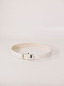 Alegra Belt | Ivory & Silver & 24K Gold