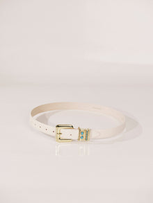 Mara Stone Ivory Turquoise Gold | Ivory & Turquoise & 24K Gold