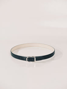 Mija Belt | Emerald & Silver