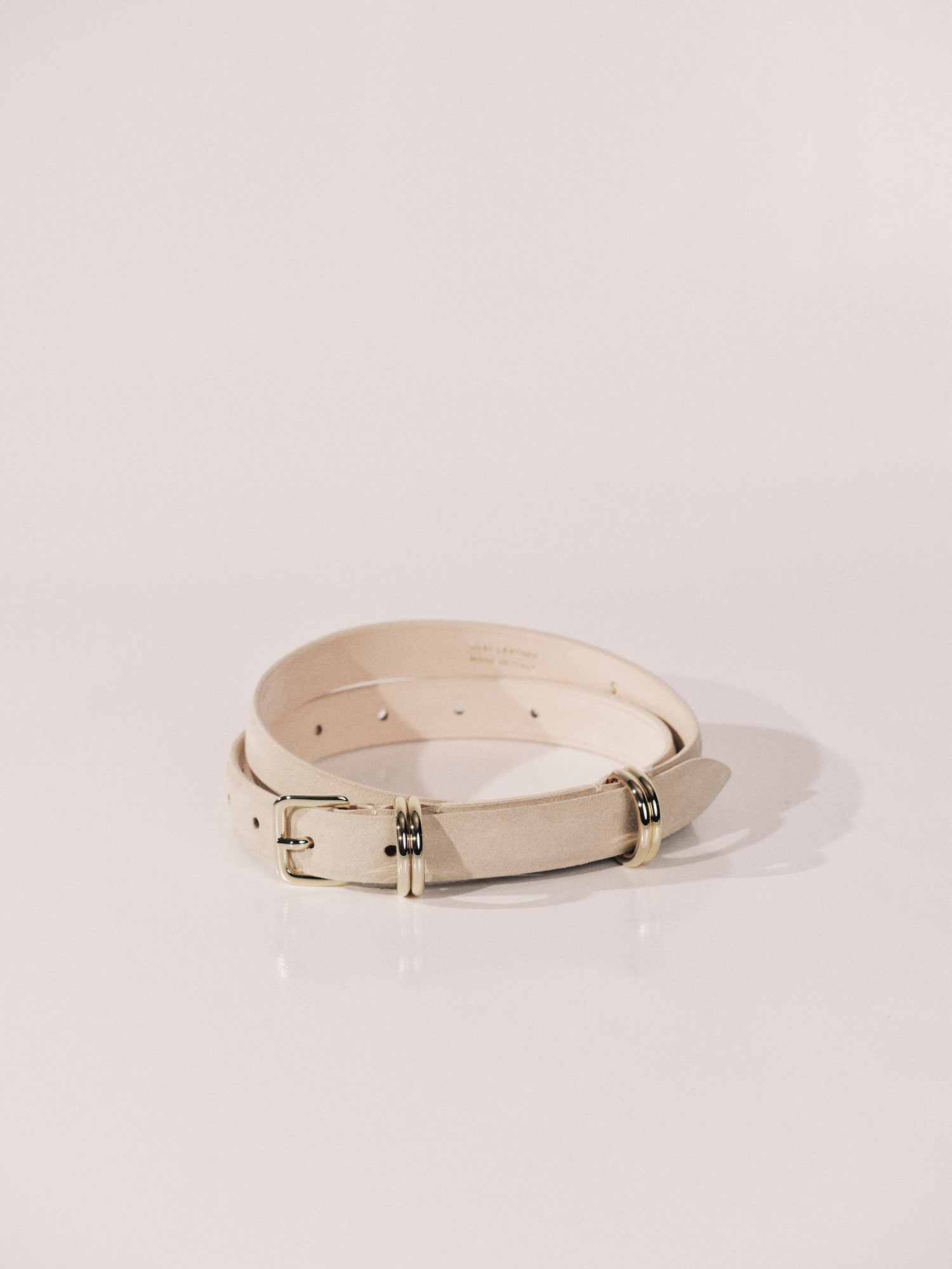 Constance Chiffon Suede Gold | Chiffon & 24K Gold