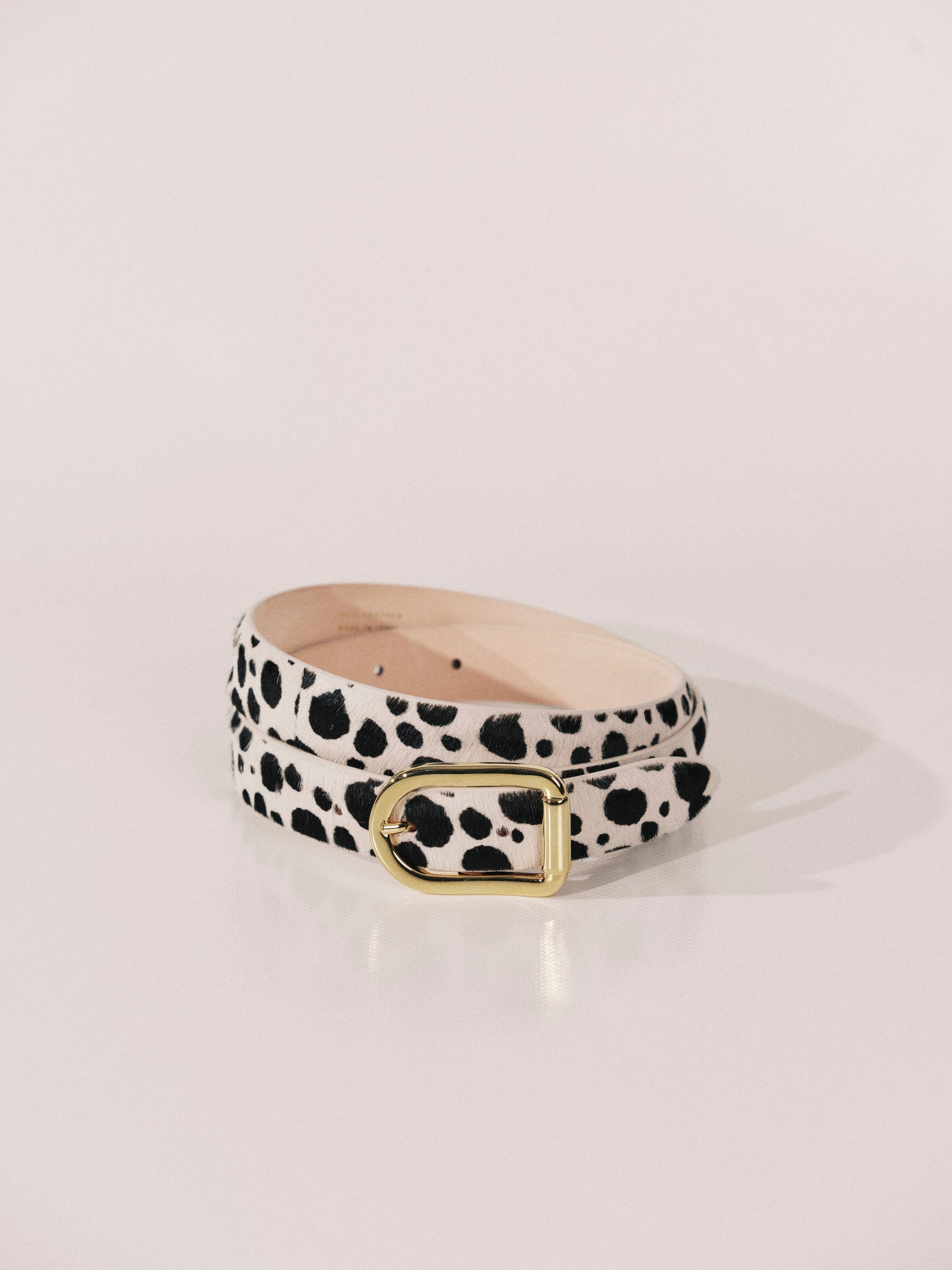 Mija Black & White Dalmatian Gold | Black & White Dalmatian & 24K Gold