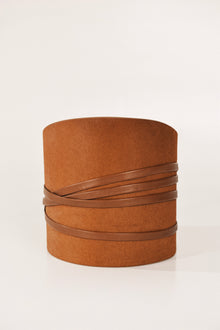 Undone Corset Camel Calf Hair | Camel Calf Hair