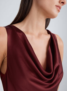 Gabrielle Dress | Wine