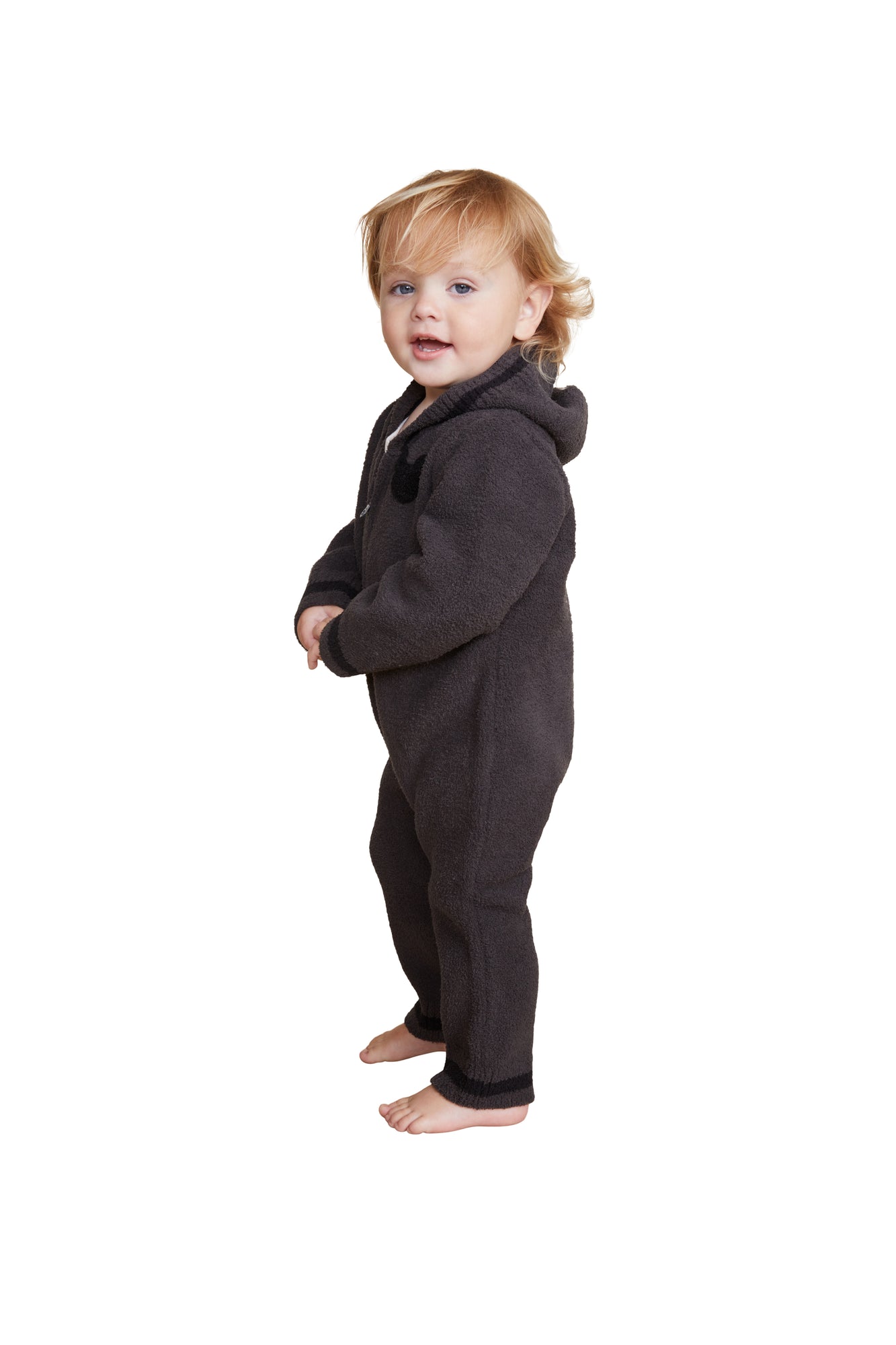 Baby | CozyChic Classic Disney Infant Mickey Playsuit | Carbon