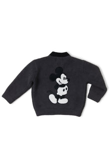 Toddler | CozyChic Disney Classic Mickey Varsity Jacket | Carbon/Black