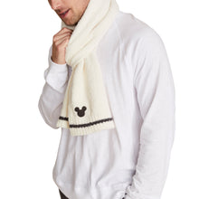 Unisex | CozyChic Classic Disney Adult Mickey Mouse Scarf | Cream/Carbon