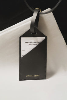 Luggage Tag - Janessa Leone, Black