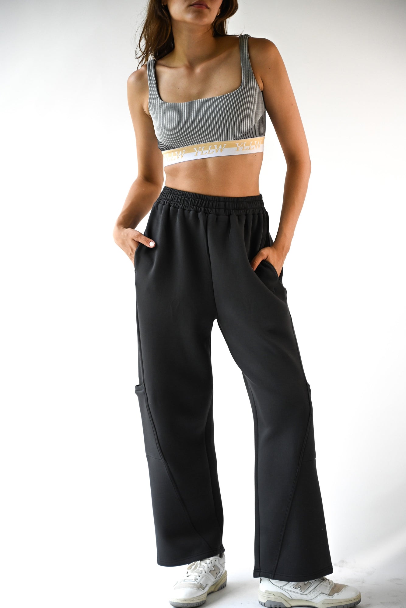 Harry Knit Neoprene Pants | Charcoal