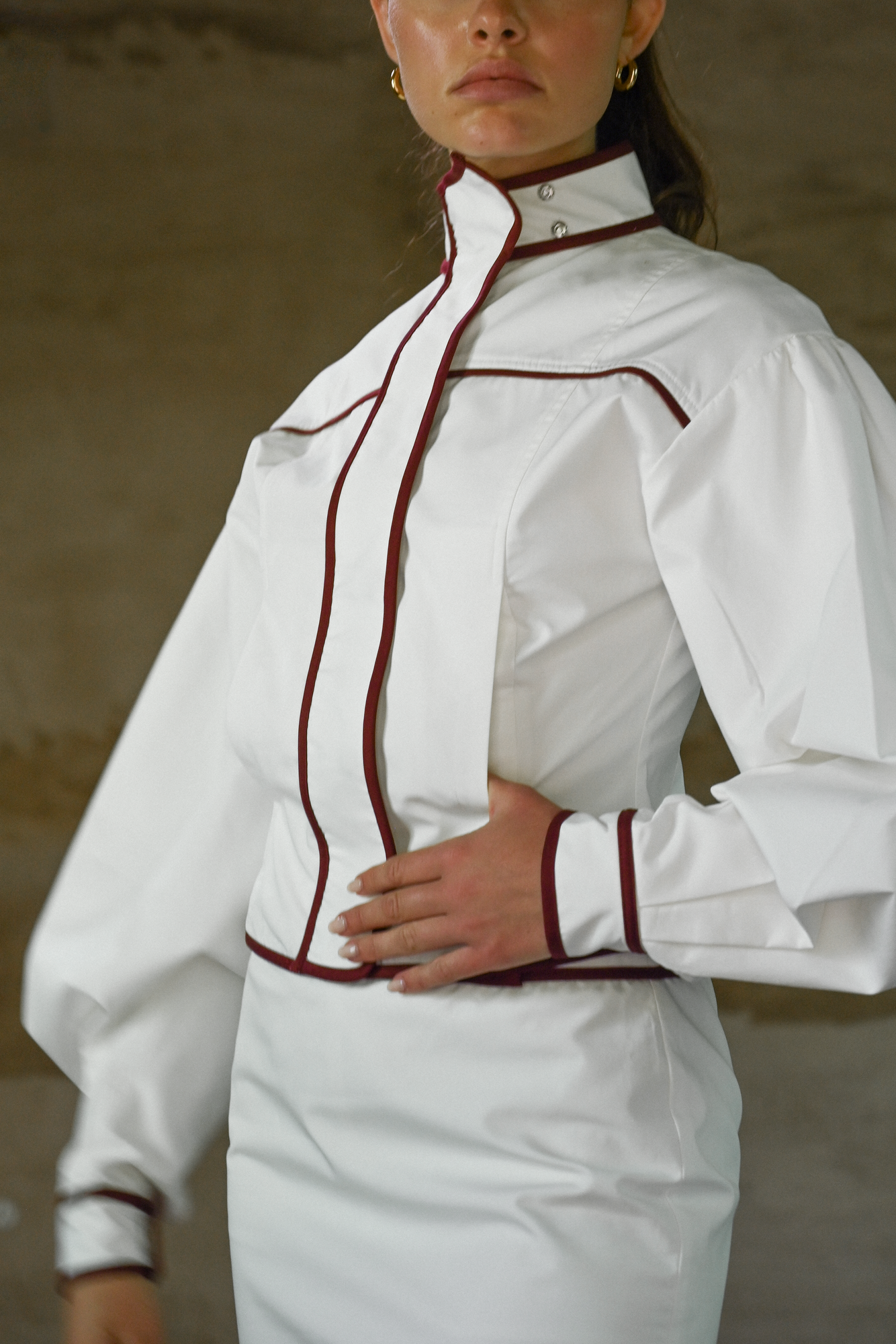 Mindy Cotton Jacket | Offwhite