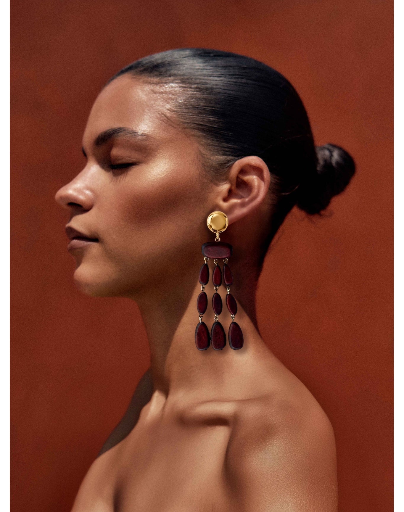 Dali Earrings | Gold-Plated Brass