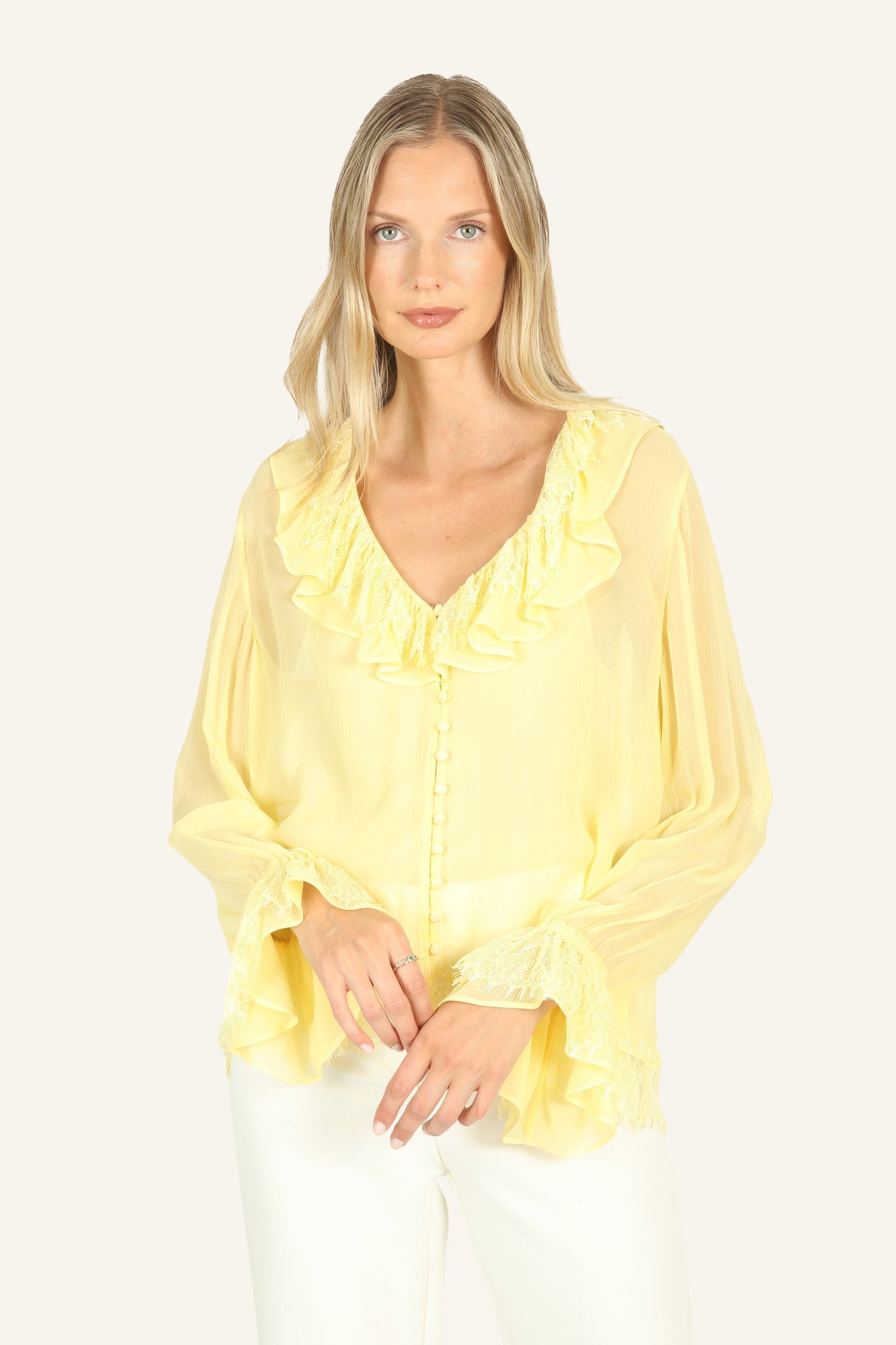 Davina Blouse | Lemon Sorbet